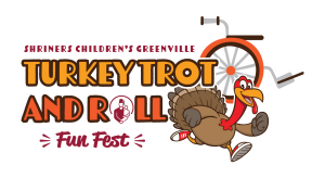 Shriners Children's Greenville Turkey Trot and Roll logo