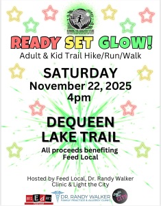 Ready . Set . GLOW - Trail Run/Walk/Hike home