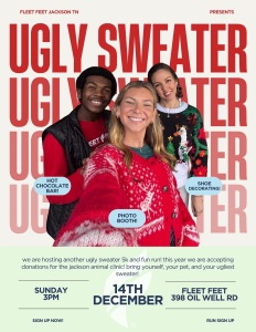 2nd Annual Ugly Sweater Run logo