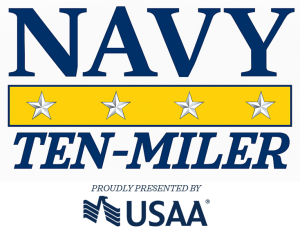 Navy Ten-Miler Presented by USAA logo