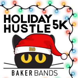 Baker Bands Holiday Hustle 5K logo