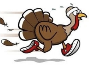 10th Annual Turkey Giveaway 1 Mile Fun Walk/Run logo