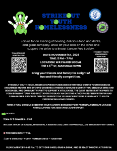 Strikeout Youth Homelessness home