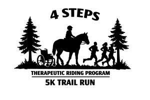 4STEPS THERAPEUTIC RIDING 5k logo