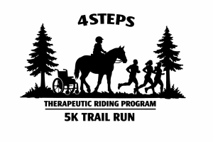 4STEPS THERAPEUTIC RIDING 5k logo