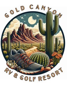 Annual 5K With A View logo