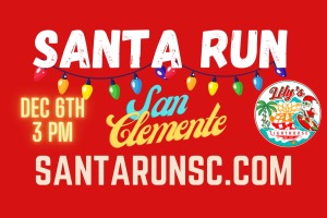 San Clemente Santa Run - 5K and Fun Run (Sponsored by Lily's Lighthouse) logo
