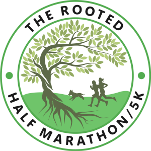 THE ROOTED HALF MARATHON & 5K logo