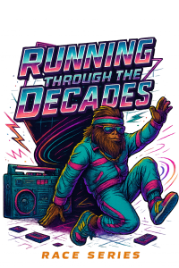 Running through the Decades Half Marathon - Houston logo