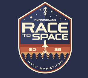 Race to Space Half Marathon logo