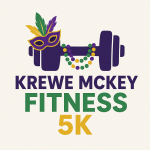Krewe McKey Fitness 5K 2026 logo