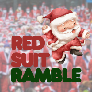 Fleet Feet Poughkeepsie's Red Suit Ramble logo