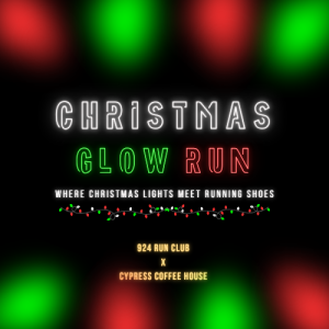 Christmas Glow Run home