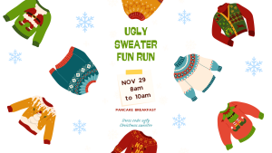 Ugly Sweater Fun Run logo