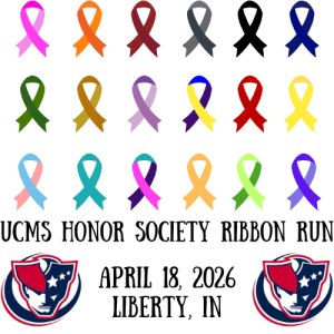 UCMS Honor Society Ribbon Run home