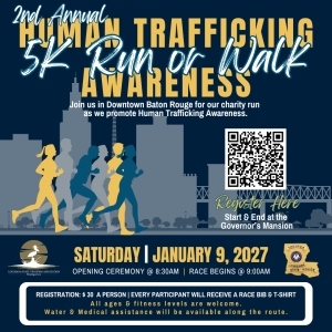 Human Trafficking Awareness 5K logo