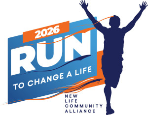 New Life - Run to Change a Life 5K logo
