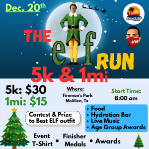 The ELF Run 5k & 1mi logo