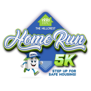 The Hillcrest Home Run 5K logo