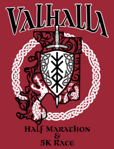 Valhalla Half & 5K logo