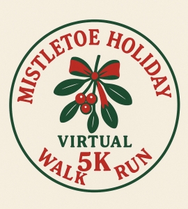 Mistletoe Holiday Virtual 5K Walk/Run home