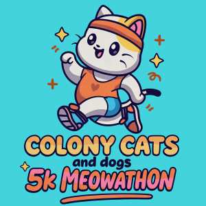 Colony Cats 5K Meowathon logo