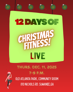 Christmas Fitness- Fit Fest 2025 homepage