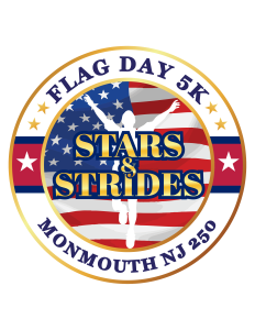 Monmouth County's Stars & Strides Flag Day 5K & 1-Mile Walk logo