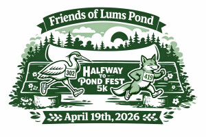 Friends of Lums Pond Halfway to Pond Fest 5K logo