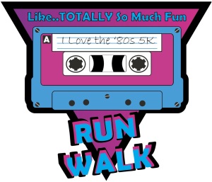 6th Annual I Love the 80's 5K logo
