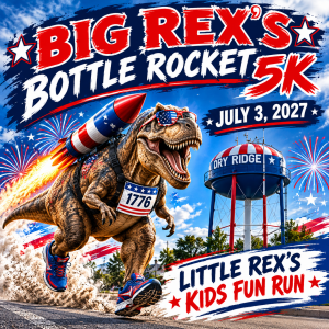 Big Rex's Bottle Rocket 5K homepage