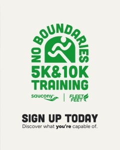 Fleet Feet Toledo No Boundaries 5k Training logo