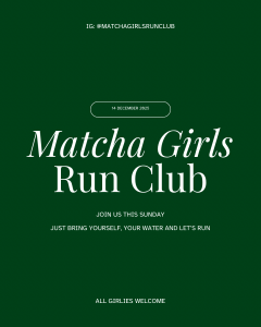 MATCHA & MISTLETOE 5K logo