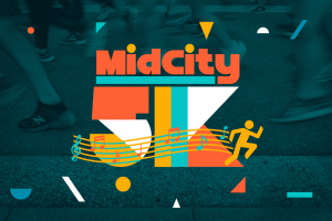 MidCity 5K logo