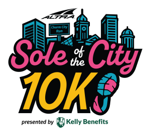 Altra Sole of the City 10K presented by Kelly Benefits logo