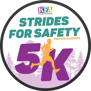 Strides for Safety 5k logo