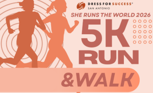 She Runs the World 5K Run/Walk logo
