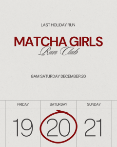 MATCHA MISTLETOE 5K logo