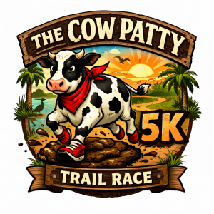 The Cow Patty 5k logo