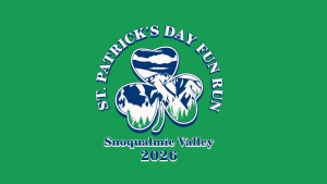 Snoqualmie Valley St. Patrick's Day Fun Run logo