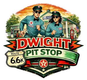 Dwight Pit Stop 6.6k logo