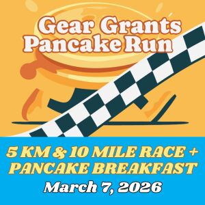 Run Hub Gear Grants 5K, 10 mi, &  Pancake Breakfast logo