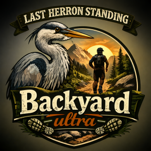 Last Herron Standing- Backyard Ultra logo
