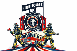 Fire House 5K by The Brunswick Fire Foundation logo