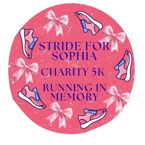 Stride for Sophia 5k logo