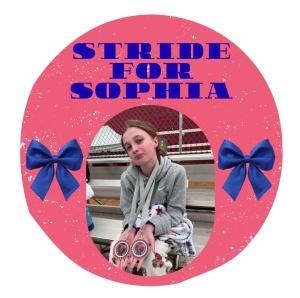 Stride for Sophia 5k logo