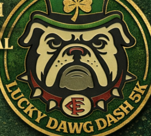 LUCKY DAWG DASH 5K & Kids Fun Run logo