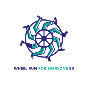 Wheel Run For Everyone 5K logo