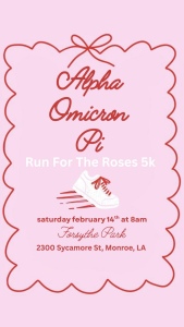 Run for the Roses 5k logo