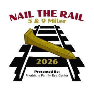 Nail the Rail 9 Miler/5 Miler logo